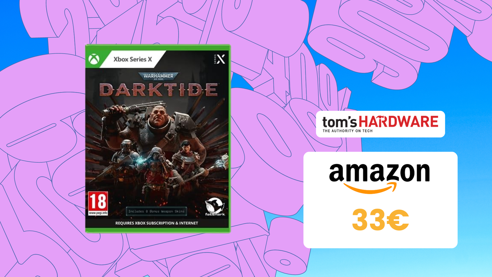 Immagine di Warhammer 40.000 Darktide al prezzo al PREZZO SHOCK di SOLI 33€!