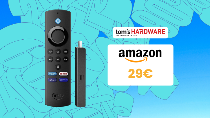 Immagine di Fai diventare smart il tuo televisore con Amazon Fire TV Stick Lite. Oggi solo 30€!