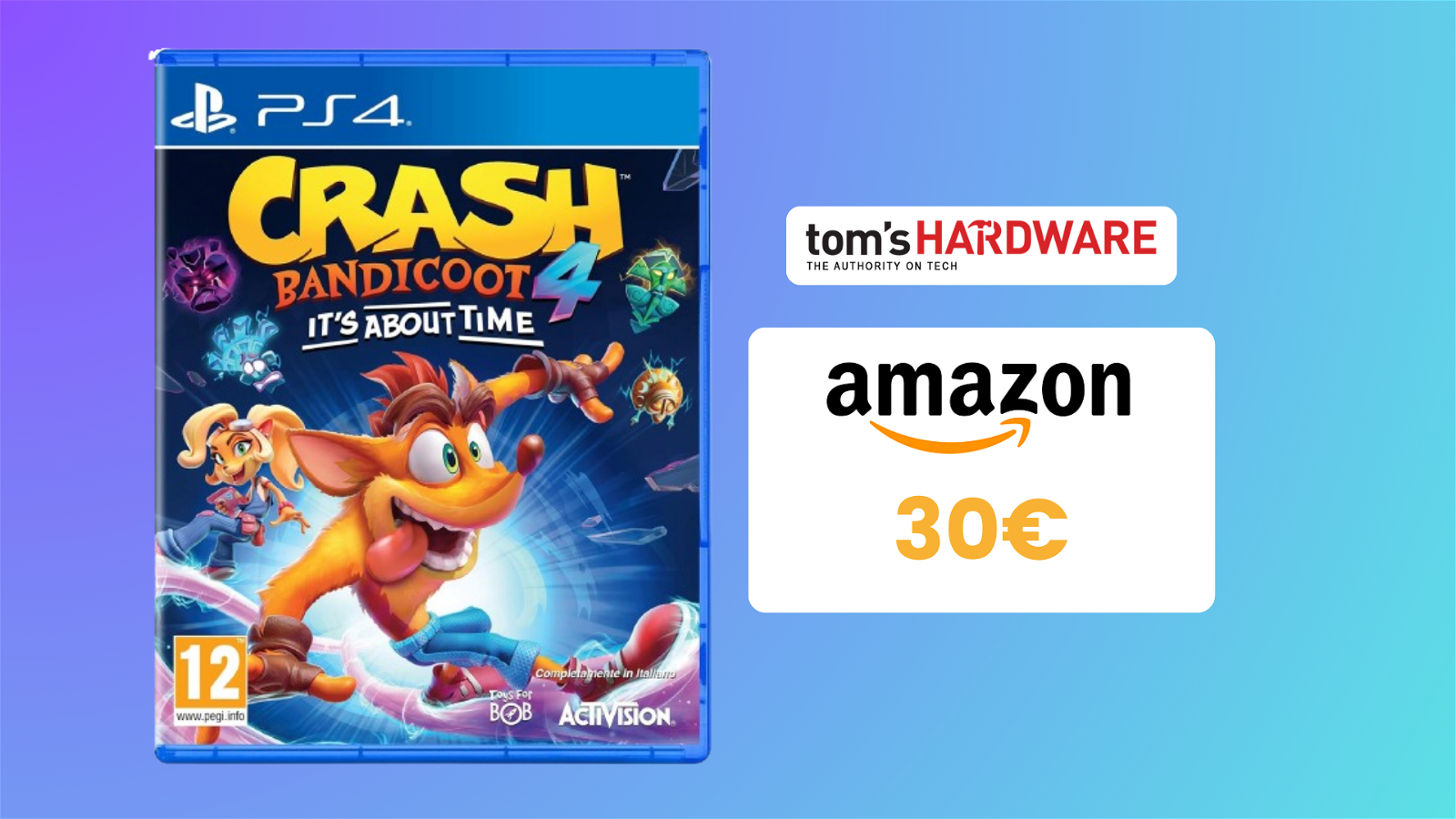 Immagine di Crash Bandicoot 4 - It's About Time costa MENO della METÀ! (-57%)
