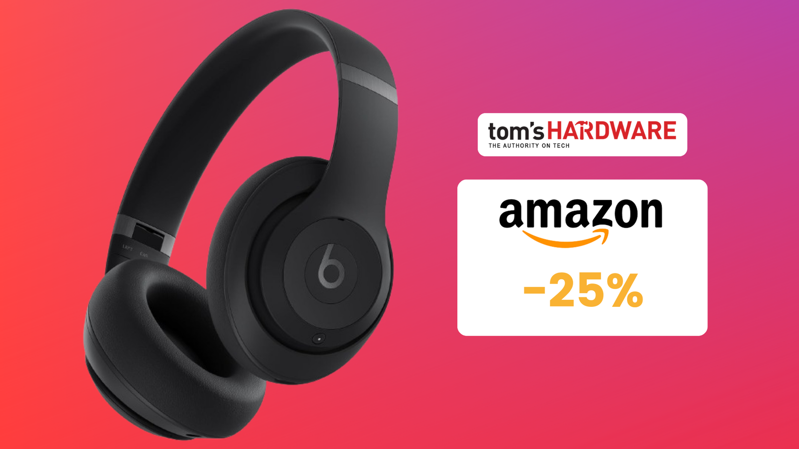 Immagine di RISPARMIA il 25% sulle OTTIME cuffie wireless Beats Studio Pro