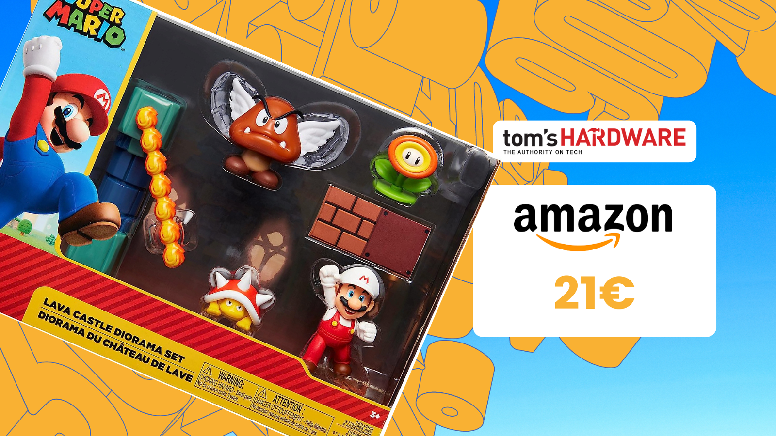 Immagine di Diorama di Super Mario costa SOLO 21€: IDEA REGALO per collezionisti!