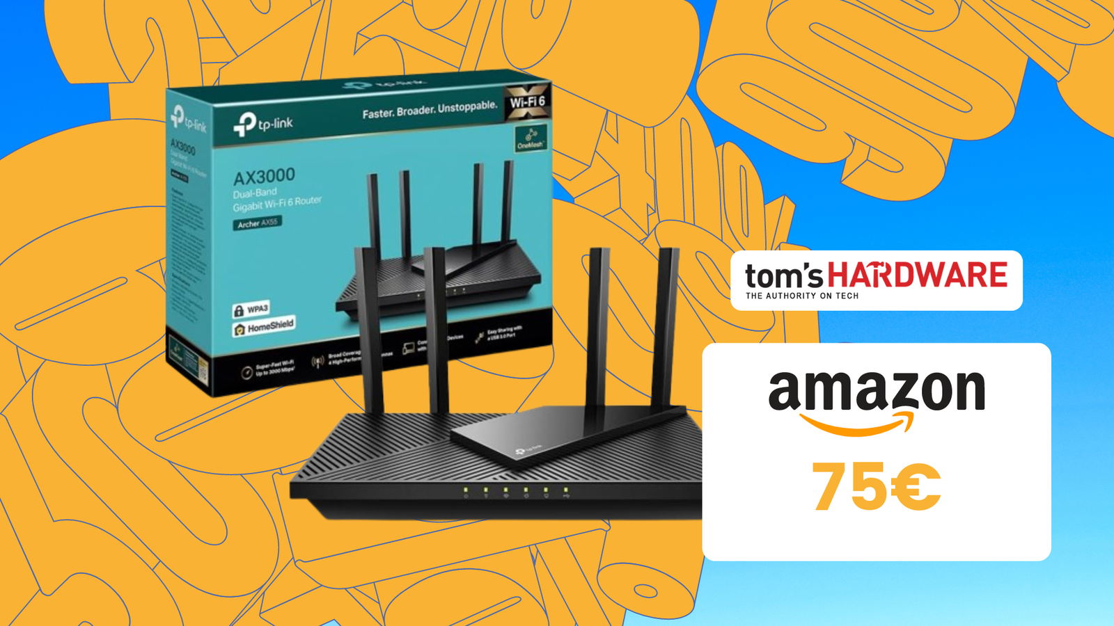 Immagine di Questo router TP-Link con WiFi 6 torna al minimo storico! (75€)