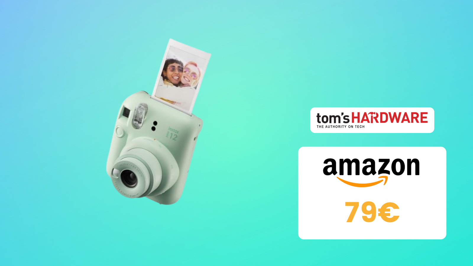 Immagine di La fotocamera istantanea Fujifilm Instax mini 12 a SOLI 79€!