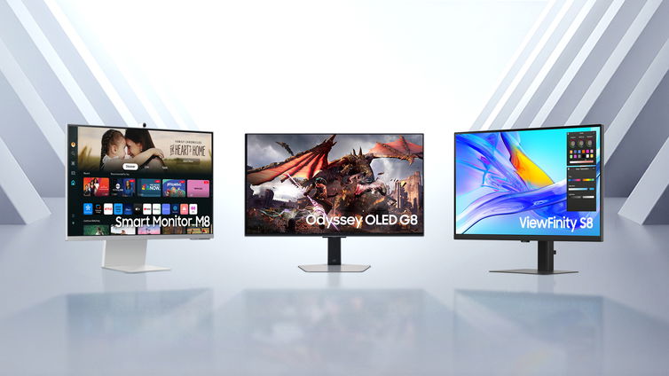 Immagine di Samsung guarda al futuro con i nuovi monitor Odyssey, ViewFinity e Smart Monitor