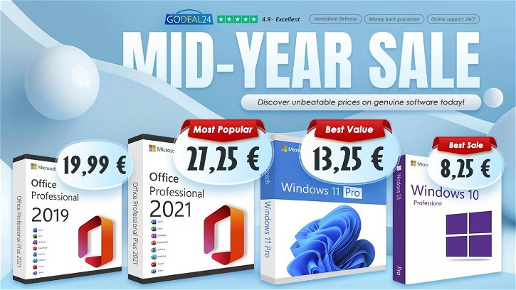 Immagine di Aggiorna il tuo PC con Office 2021 e Windows 11 a vita a partire da 10€
