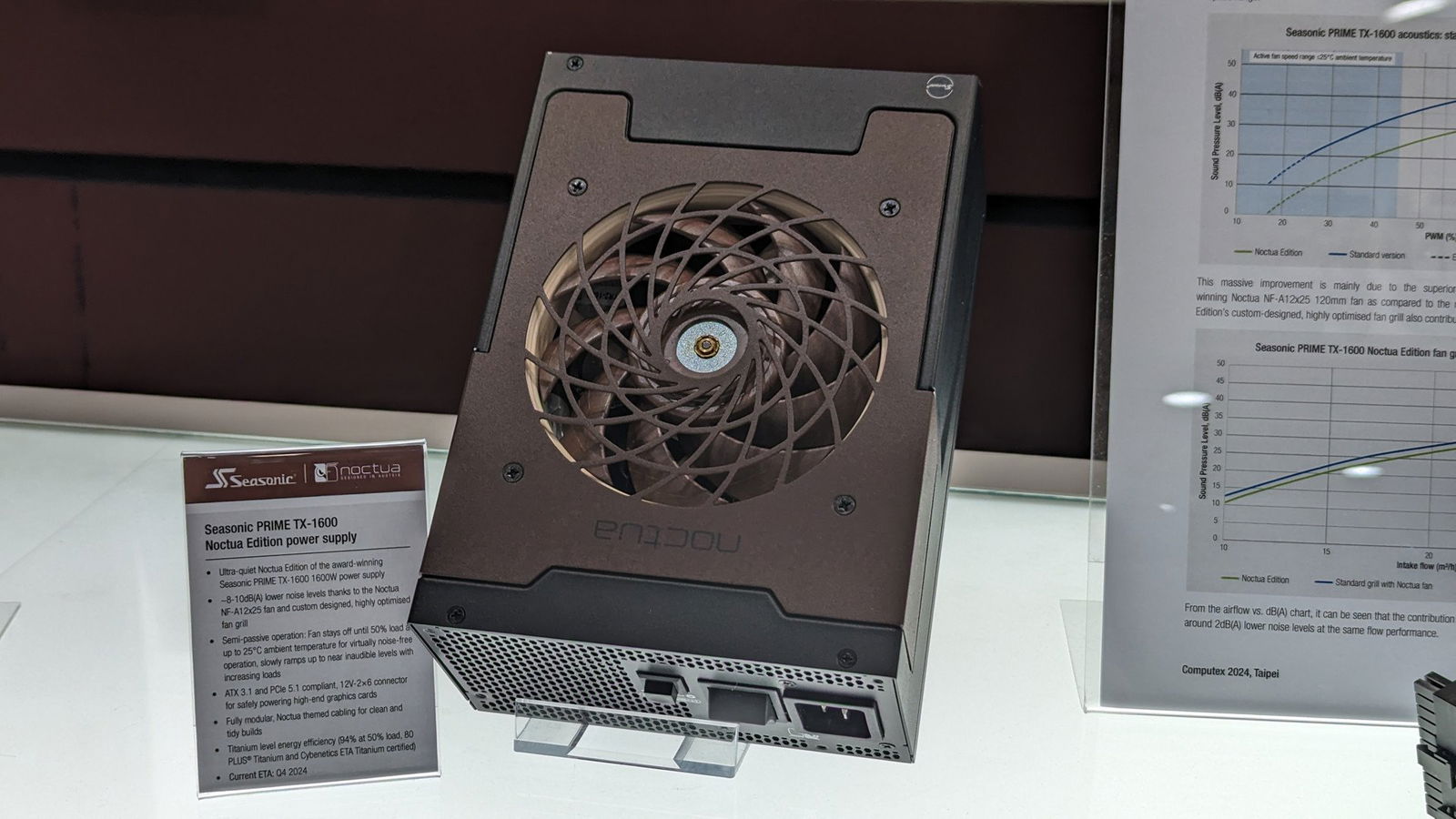 Immagine di Noctua e Seasonic realizzano un alimentatore ultra-silenzioso da 1600 W