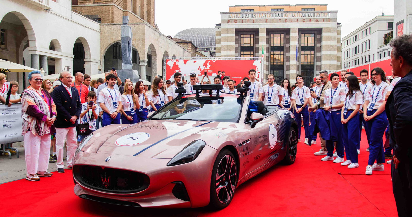 Una Maserati elettrica e senza pilota correrà alla 1000 Miglia Green