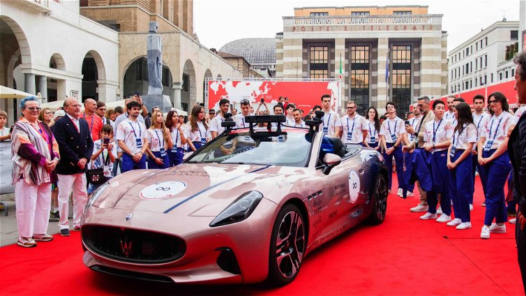 Immagine di Una Maserati elettrica e senza pilota correrà alla 1000 Miglia Green