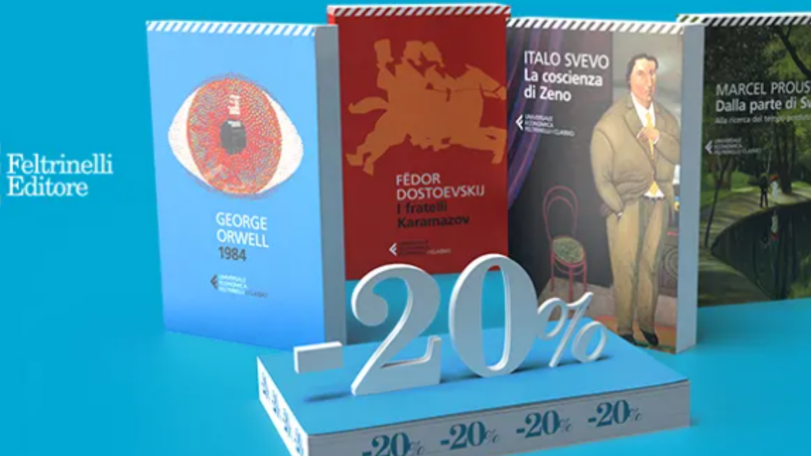 Immagine di Un libro sotto l'ombrellone con Feltrinelli! I classici in sconto del 20%!