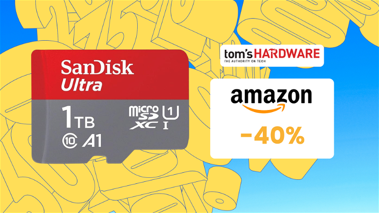 Immagine di Questa scheda microSDXC SanDisk da 1TB costa quasi la metà! (-40%)