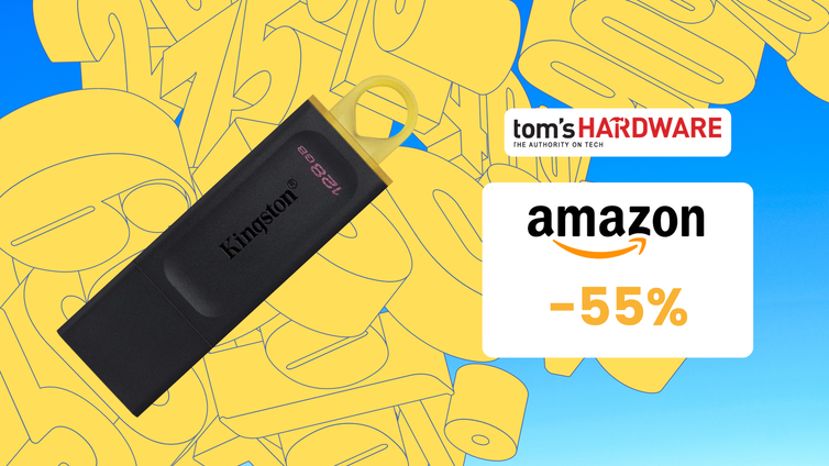 Immagine di Questa chiavetta USB Kingston da 128GB costa SOLO 9€! (-55%)