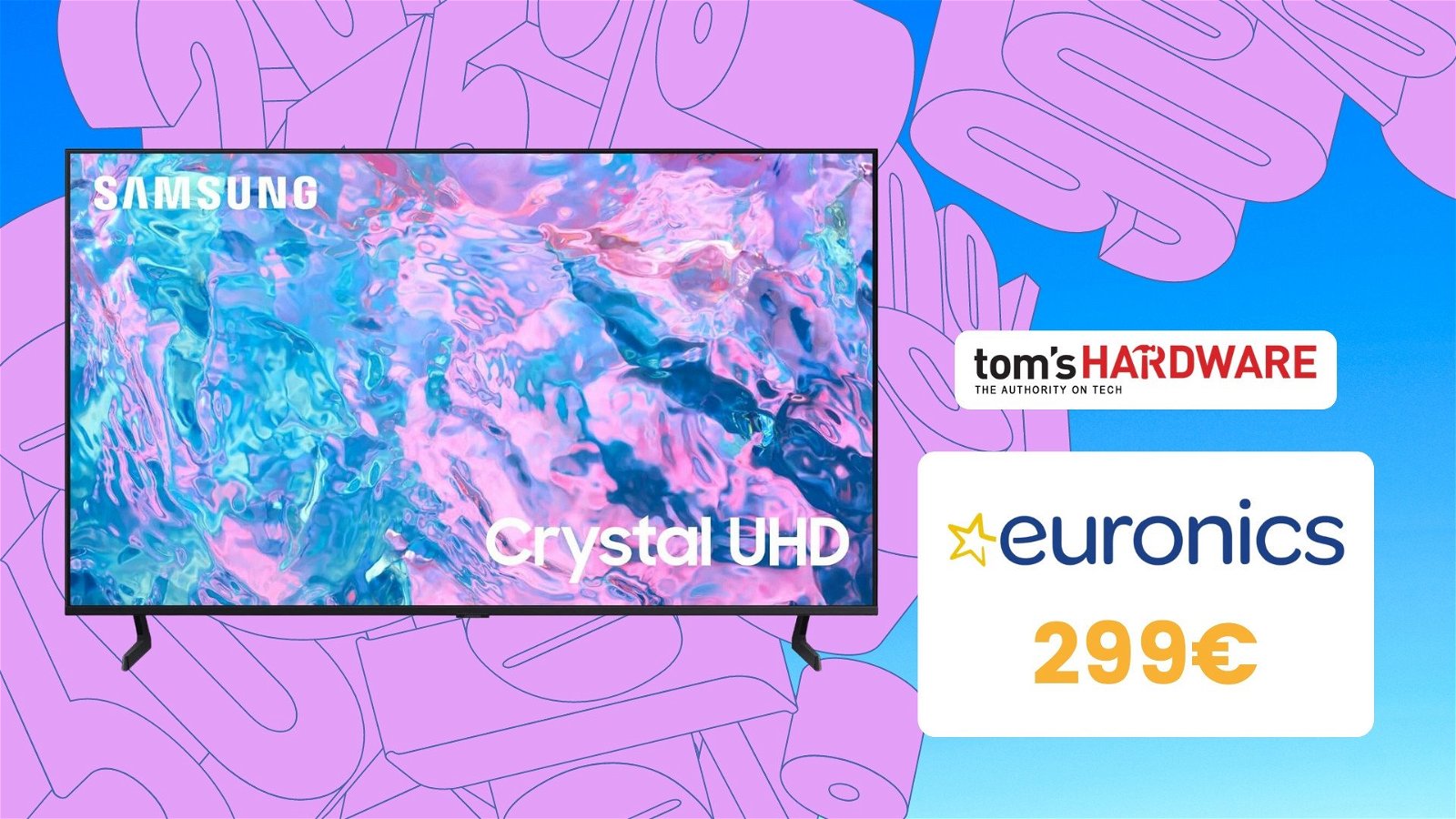 Immagine di Questa Smart TV Samsung da 43 pollici costa solo 300€: CHE AFFARE!