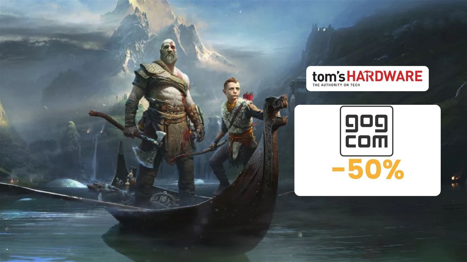 Immagine di God Of War per PC a SOLI 25€! RISPARMIA il 50%!