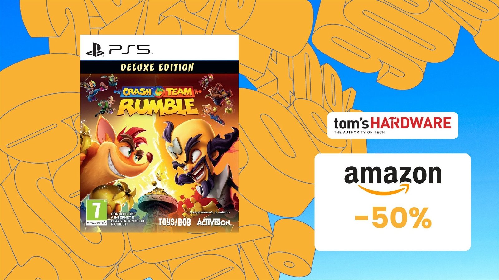 Immagine di Crash Team Rumble per PS5 oggi costa SOLO 20€! (-50%)