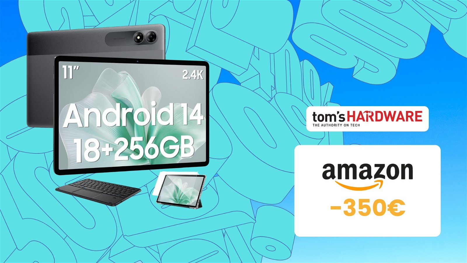 Immagine di Questo tablet con Android 14 è in DOPPIO SCONTO con coupon! (-350€)