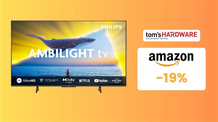 Immagine di Questa smart TV Philips 55" 4K non è mai costata così POCO! -19%