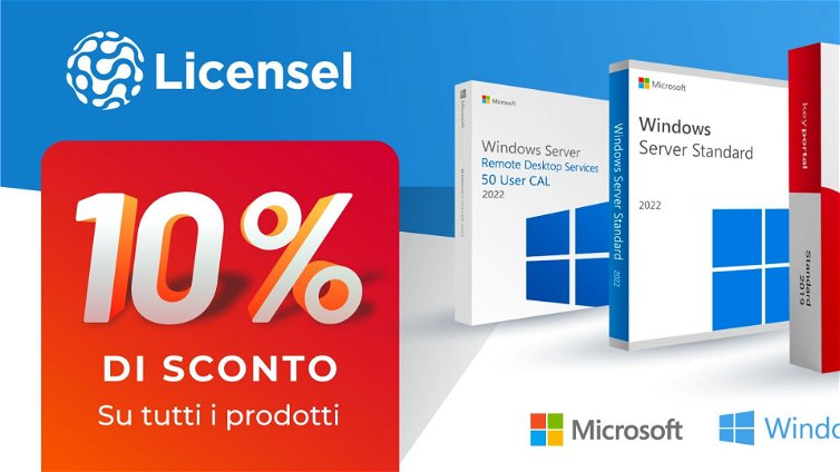 Immagine di Licenze Windows e Office, extra sconto per l’anniversario di Licensel! Scopri il codice esclusivo