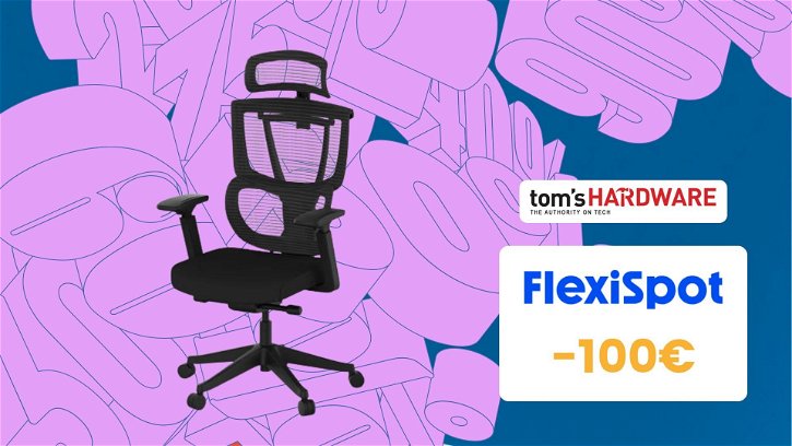 Immagine di Risparmia 100€ su FlexiSpot, la sedia che si regola alla tua postura