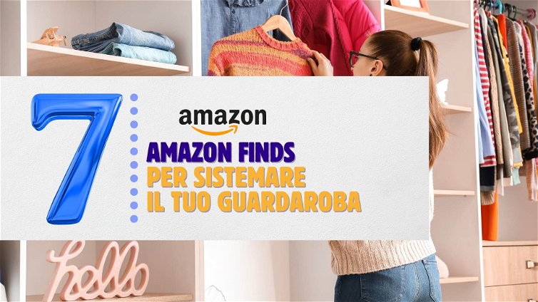 Immagine di Amazon Finds: 7 prodotti per sistemare il tuo guardaroba