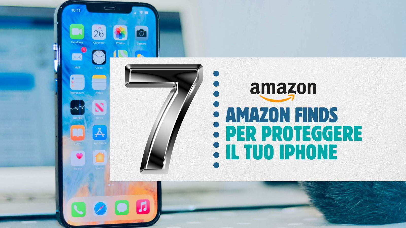 Immagine di Amazon Finds: 7 prodotti per proteggere il tuo iPhone