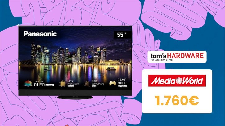 Immagine di Panasonic MZ2000: TV OLED per puristi a soli 1.760€!