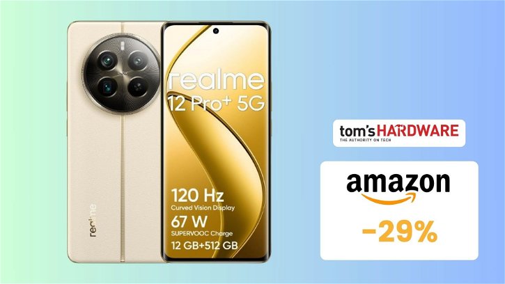 Immagine di Realme 12 Pro+ con 512GB: il best buy che aspettavi a meno di 400€