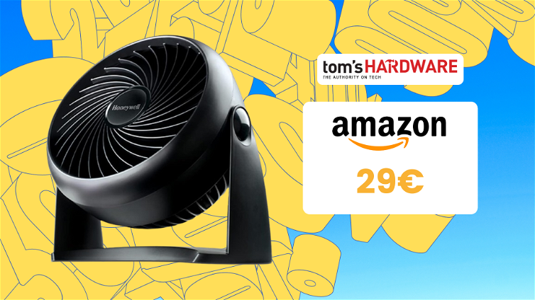 Immagine di Morite dal caldo? Questo ventilatore da tavolo Honeywell TurboForce costa solo 29€!