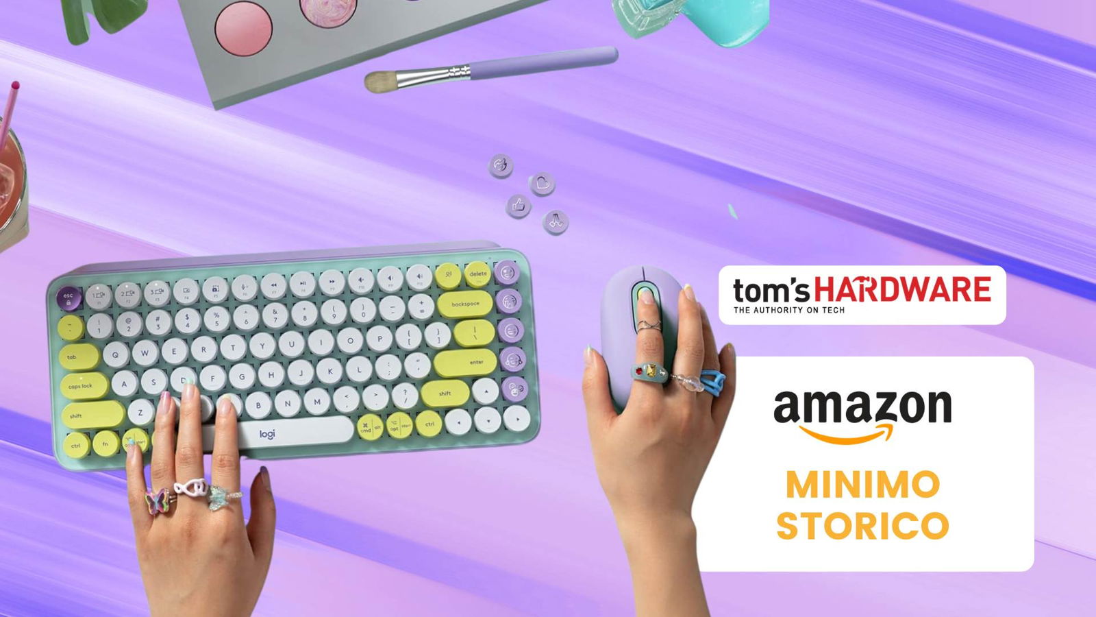 Immagine di Logitech POP Keys in OFFERTA a soli 50€! Prezzo minimo storico