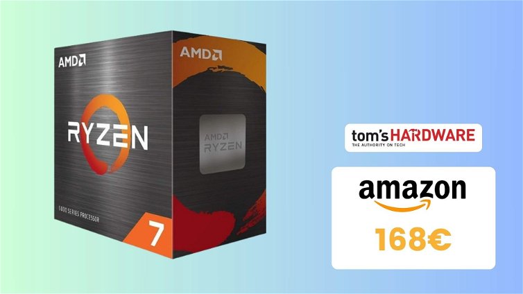 Immagine di Ryzen 7 5800X: prestazioni quasi al top per AM4, oggi a 168€ su Amazon