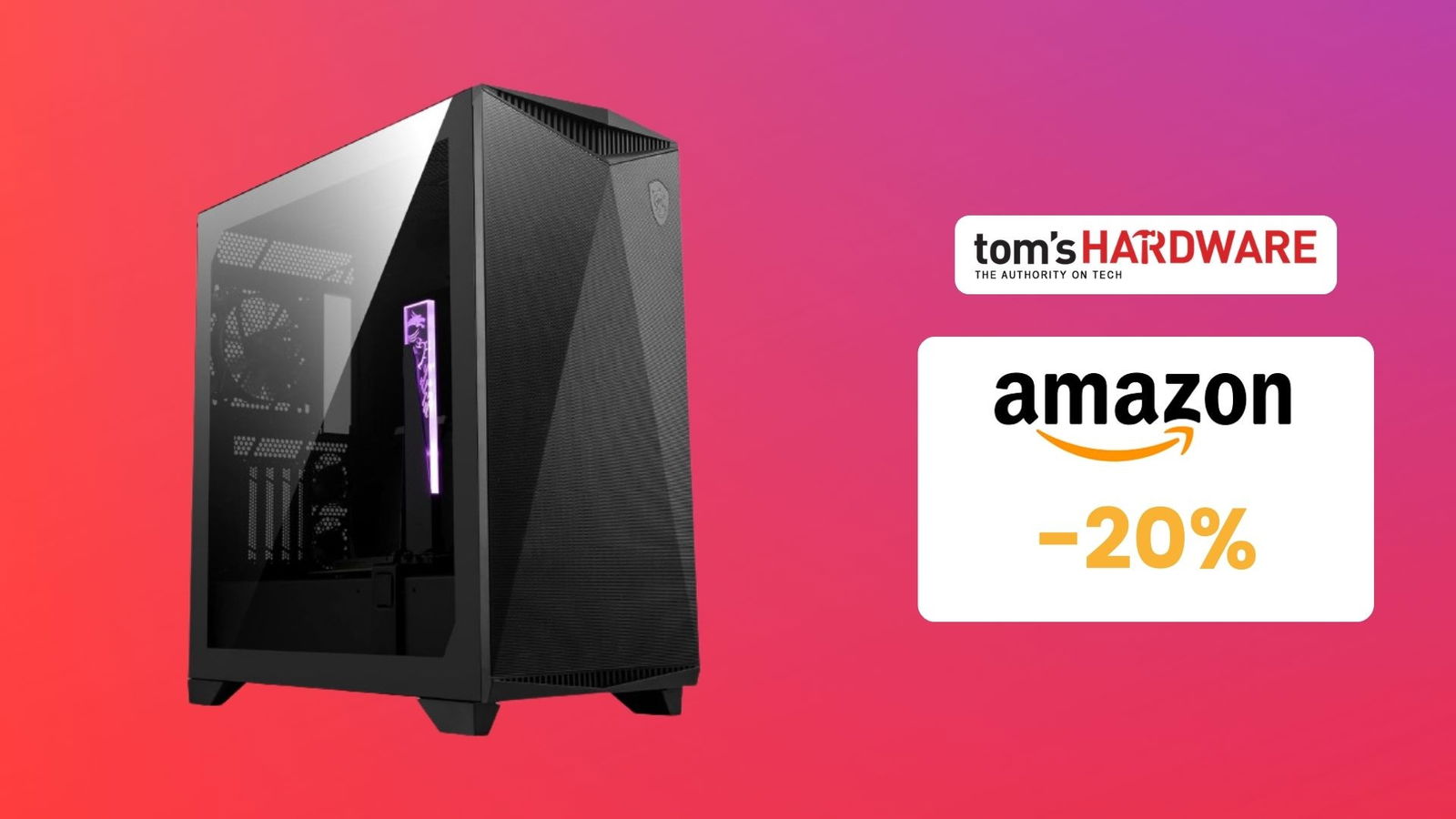 Immagine di Design e prestazioni al TOP: acquista MSI MPG Gungnir 300P Airflow IN OFFERTA su Amazon! -20%