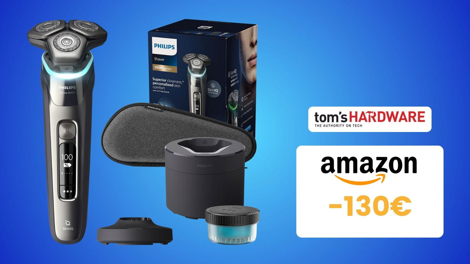 Immagine di Intelligenza artificiale in un rasoio elettrico? Si chiama Philips Shaver S9000 ed è in SUPER SCONTO!