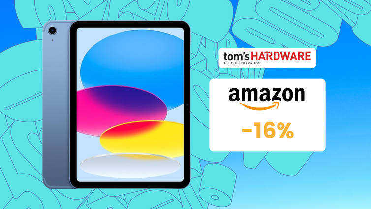 Immagine di In cerca di un tablet? L'Apple iPad 10,9" (2022) si trova in sconto su Amazon! (-16%)