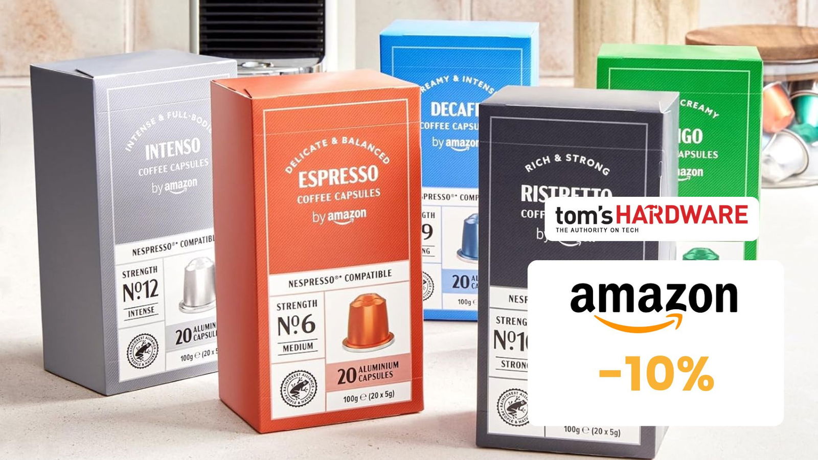 Immagine di Amazon si è messa a fare... il caffè?! Sì, e non è niente male!