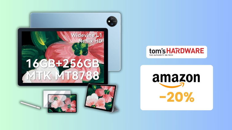 Immagine di DOPPIO SCONTO per questo tablet da 256GB: che AFFARE con COUPON! (-80€)