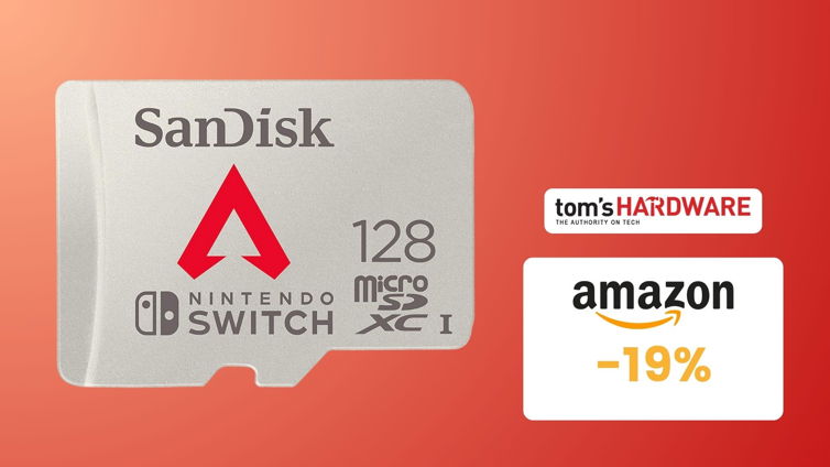 Immagine di Costa POCHISSIMO: MicroSD SanDisk da 128GB di Apex Legends per Nintendo Switch in SCONTO! (-19%)