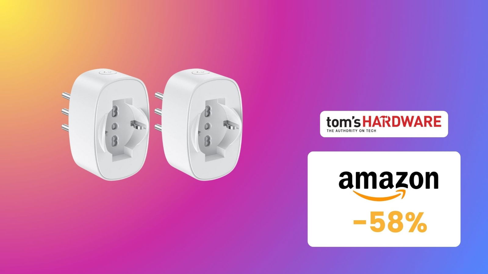 Immagine di PERFETTE per il Prime Day: DOPPIO SCONTO per questo set di due prese Smart!