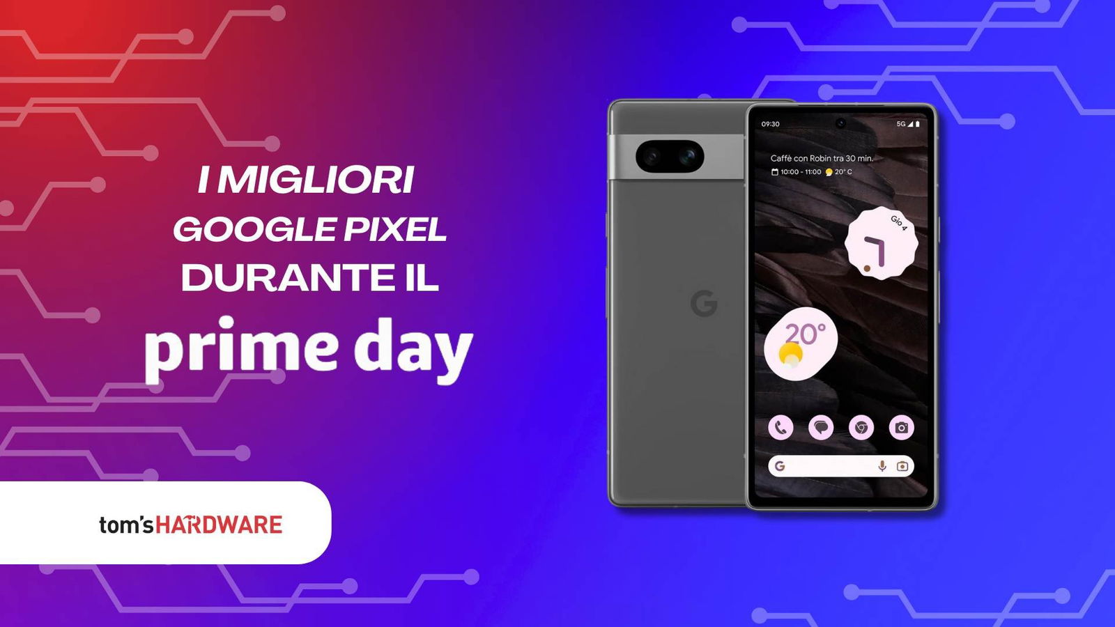 Immagine di Offerte da URLO per i Google Pixel, da non PERDERE! [Prime Day 2024]