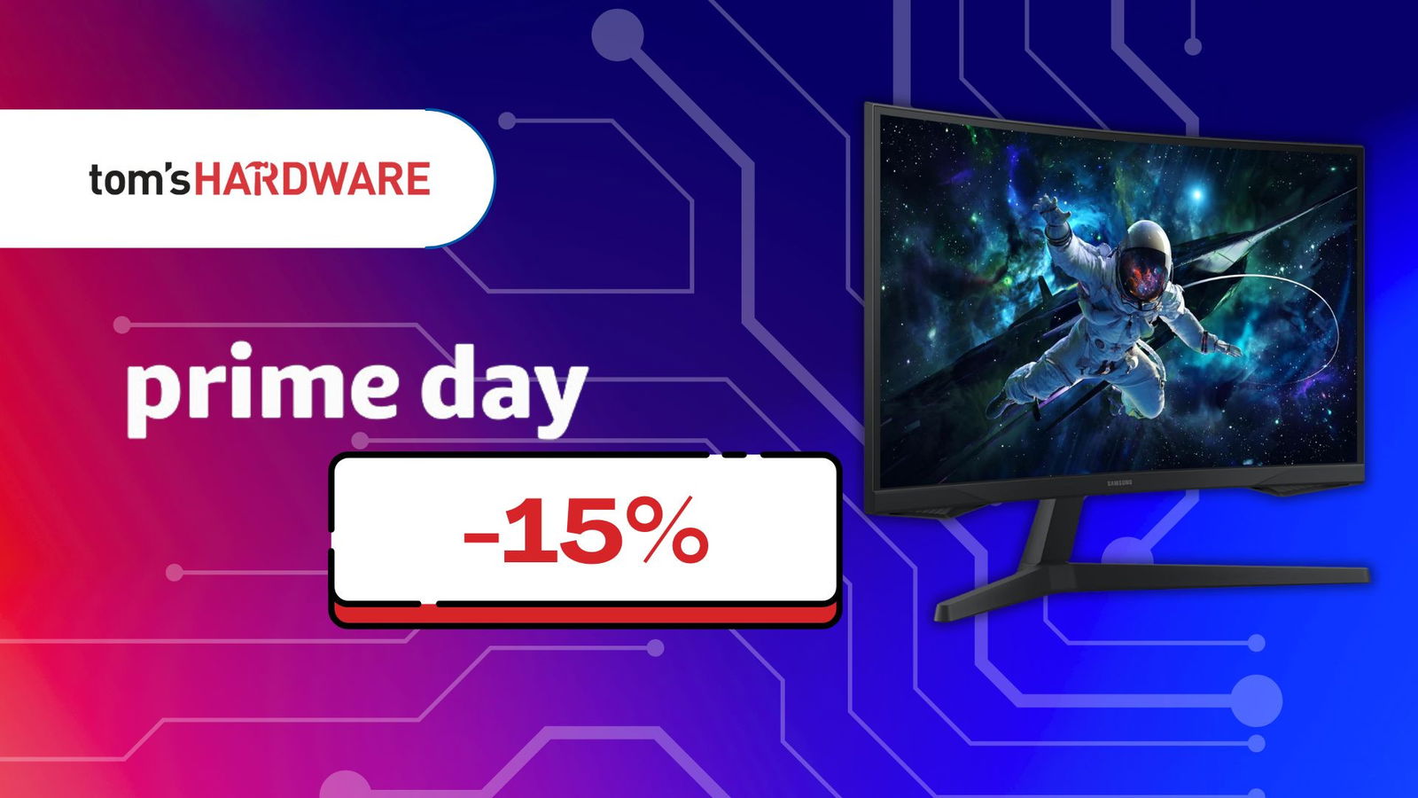 Immagine di AFFARE PRIME DAY: questo monitor da gaming è FANTASTICO e al MINIMO STORICO! (-15%)