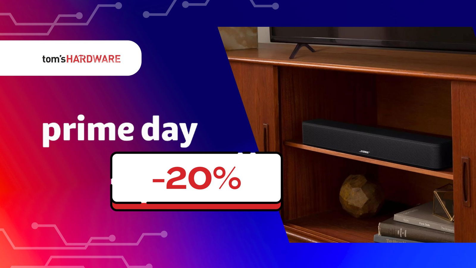 Immagine di Prime Day: questa soundbar Bose è stata rinnovata e scontata a soli 159€