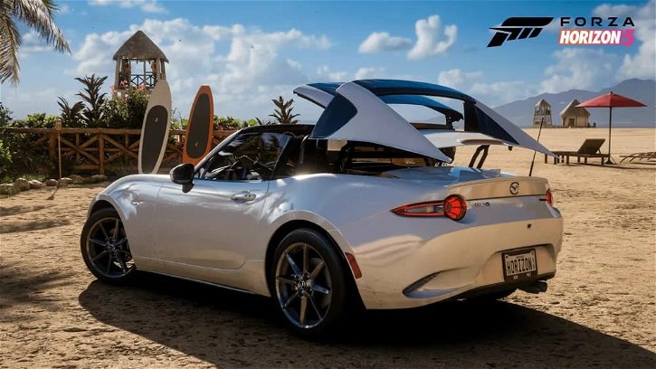 Immagine di La desiderata 2022 Mazda MX-5 Miata RF arriva finalmente su Forza Horizon 5