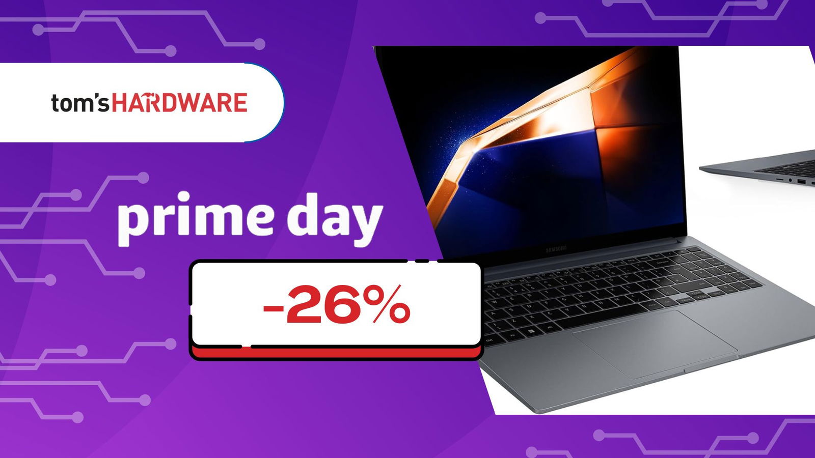 Immagine di Galaxy Book4: performance e stile a meno di 700€ al Prime Day