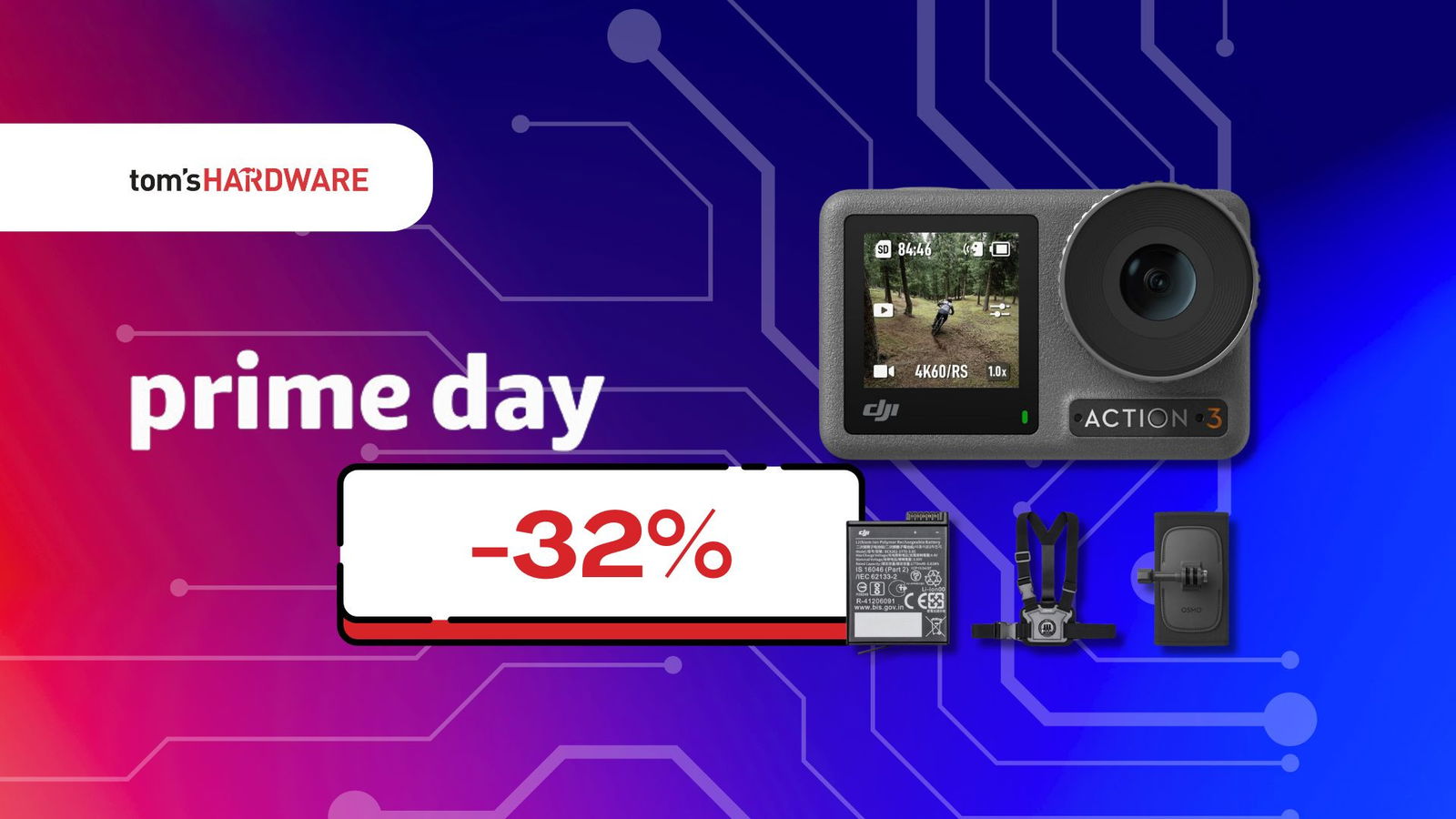 Immagine di DJI Osmo Action 3 a solo 229€!