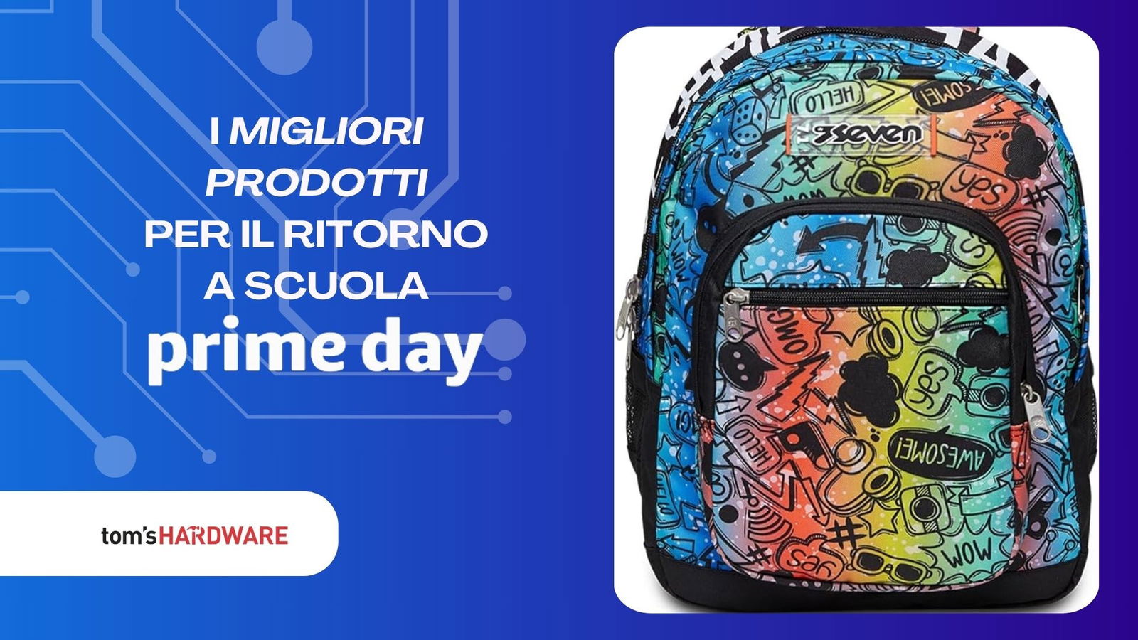 Immagine di Le migliori offerte Amazon per il ritorno a scuola [Prime Day 2024]