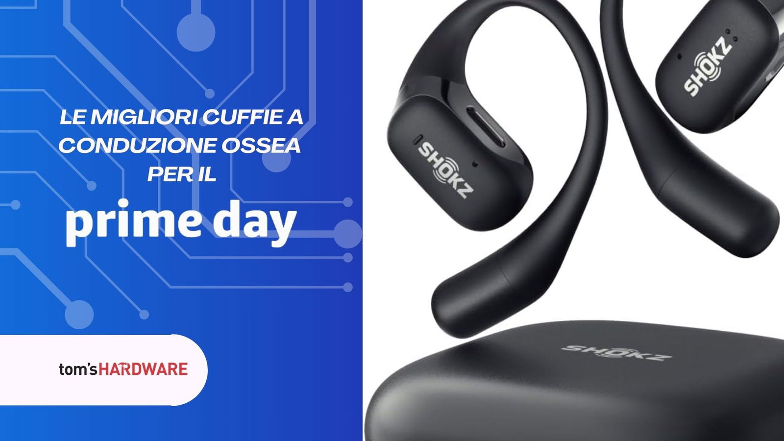 Immagine di Prime Day: ero scettico ma mi sono ricreduto! Le migliori offerte sulle cuffie a conduzione ossea