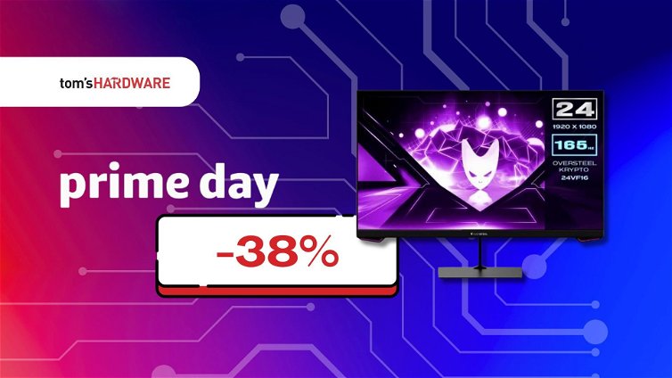 Immagine di Monitor gaming a meno di 80€? Oversteel KRYPTO 24'' in sconto del 38% solo oggi!