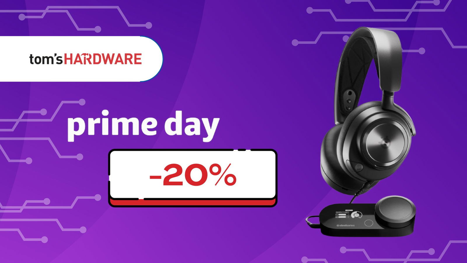 Immagine di Sconto esclusivo del 20% sulle SteelSeries Arctis Nova Pro: solo per il Prime Day 2024!