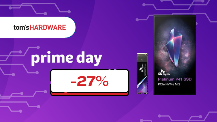 Immagine di SUPER OFFERTA Prime Day: acquista l'SSD SK hynix Platinum P41 2TB a SOLI 151! -27%