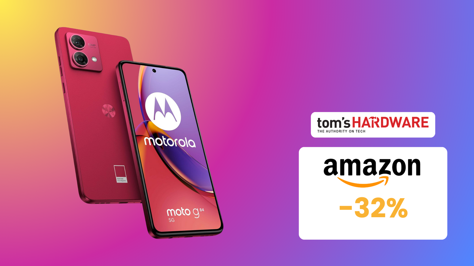 Immagine di CHE SCONTO sul Motorola moto g84: prezzo SHOCK per lo smartphone 5G! (-32%)