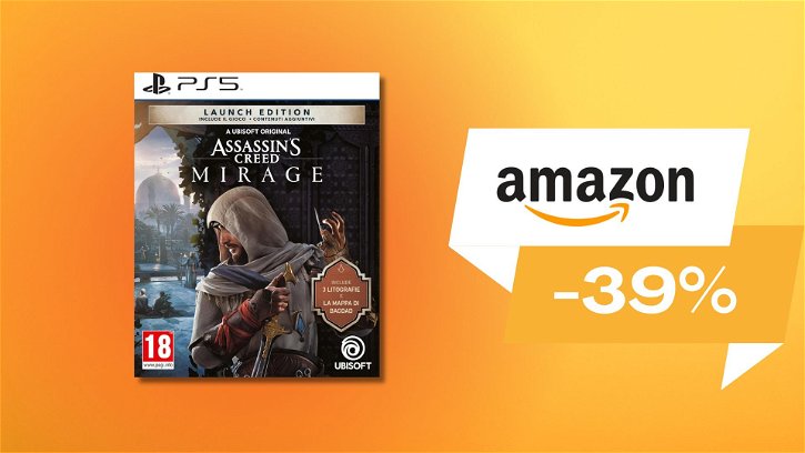 Immagine di Assassin's Creed Mirage Launch Edition a soli 27€!