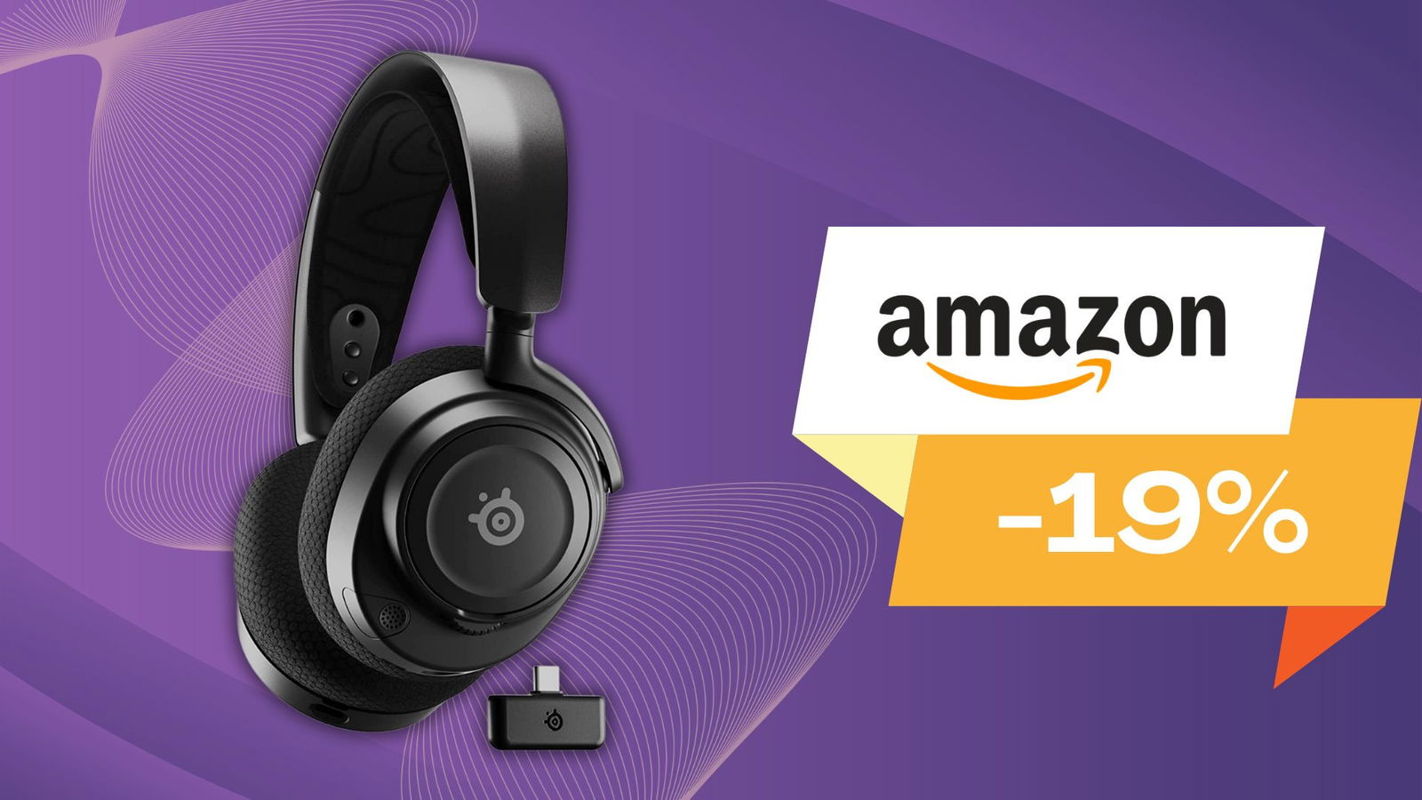 Immagine di Costano MENO DEL PRIME DAY: cuffie da gaming SteelSeries Arctis Nova 7 a un PREZZO SHOCK!